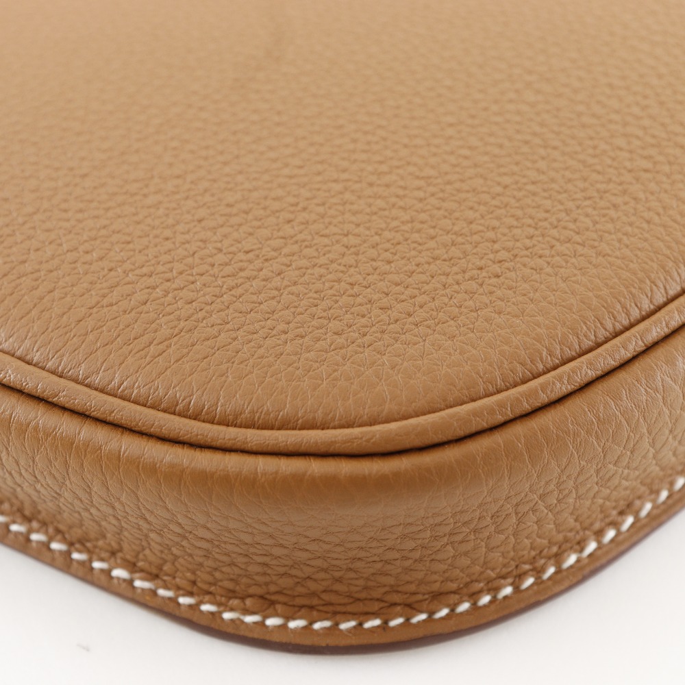 【大人気♪】HERMES Perspective Cavaliere 21 bag ゴールド Hermes Perspective Cavaliere 21 Bag Togo/Vache Hunter Gold