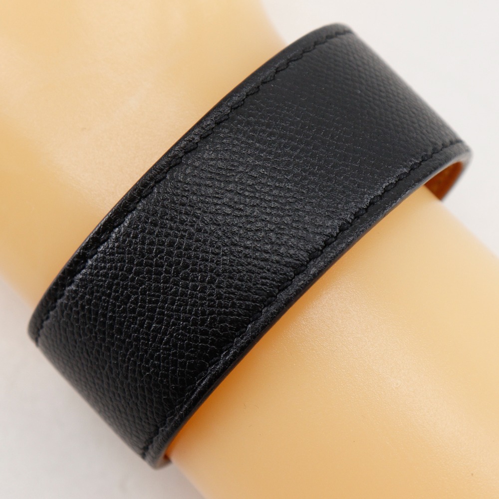 【HERMES】3色 黒レザー ☆ Collier de Chien 24 ブレスレット collier-de-chien-24-bracelet--