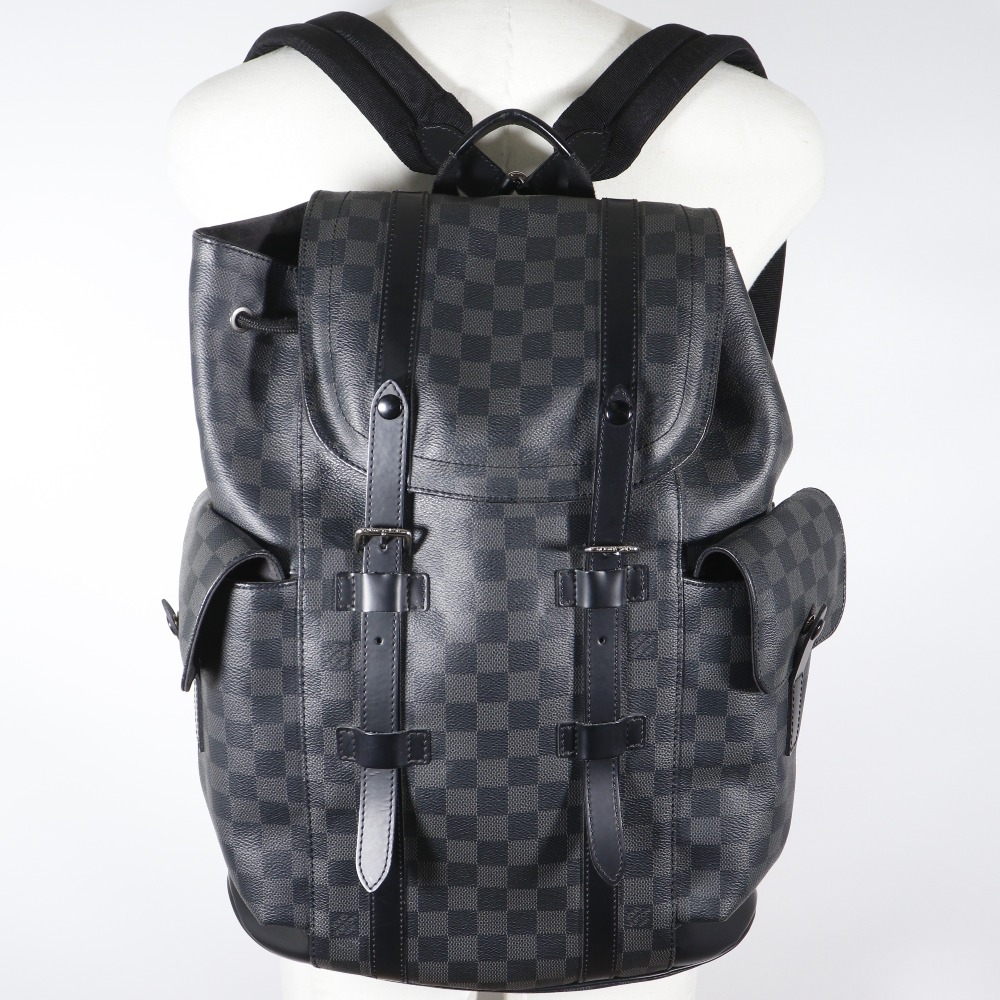 louis vuitton christopher backpack pm neon The christopher mm backpack is made from monogram playground coated canvas Louis Vuitton Green Damier Pop