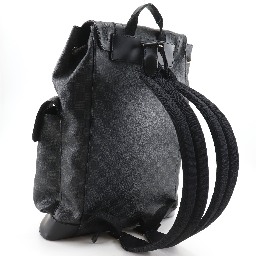 LOUIS VUITTON ダミエ クリストファー PM N41379 LOUIS VUITTON Christopher PM Backpack Daypack N41379 black Damier