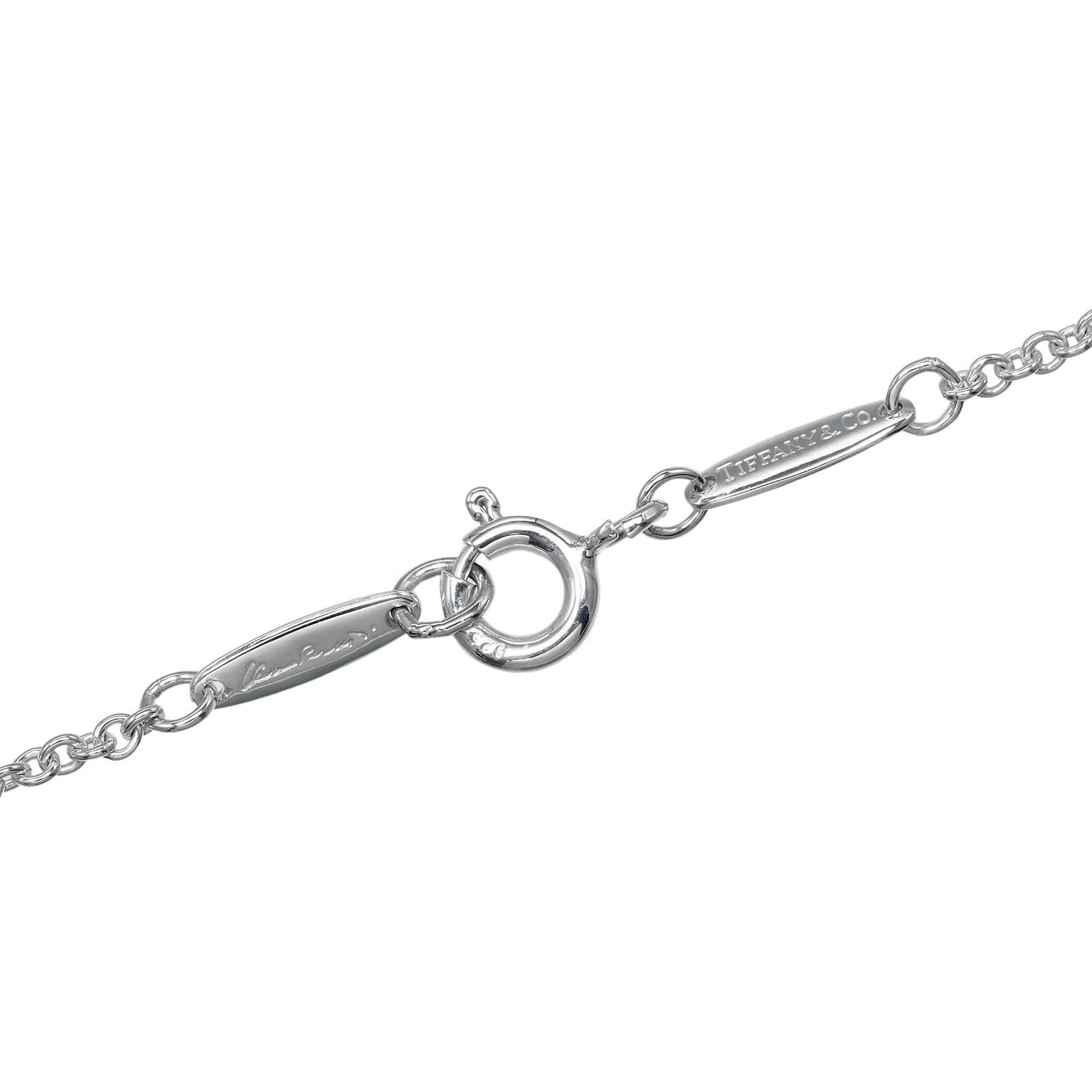 アクセサリー OLD \"TIFFANY&CO.\" OPEN CROSS NECKLACE Tiffany & Co. 925 Silver Elsa Peretti 27mm Crucifix Cross 16