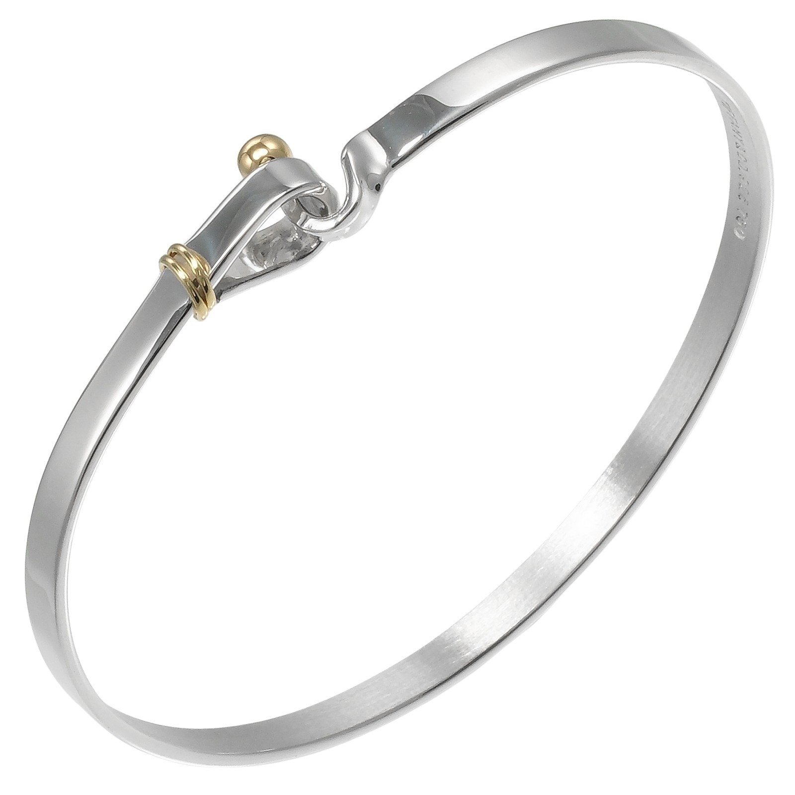TIFFANY&Co. Love knot Bracelet Silver925/K18 yellow gold