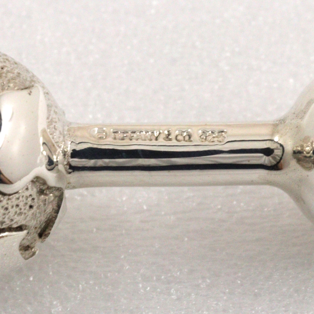 Tiffany & Co. タイクリップ シルバー925 x 18KYG Tiffany & Co. タイ
