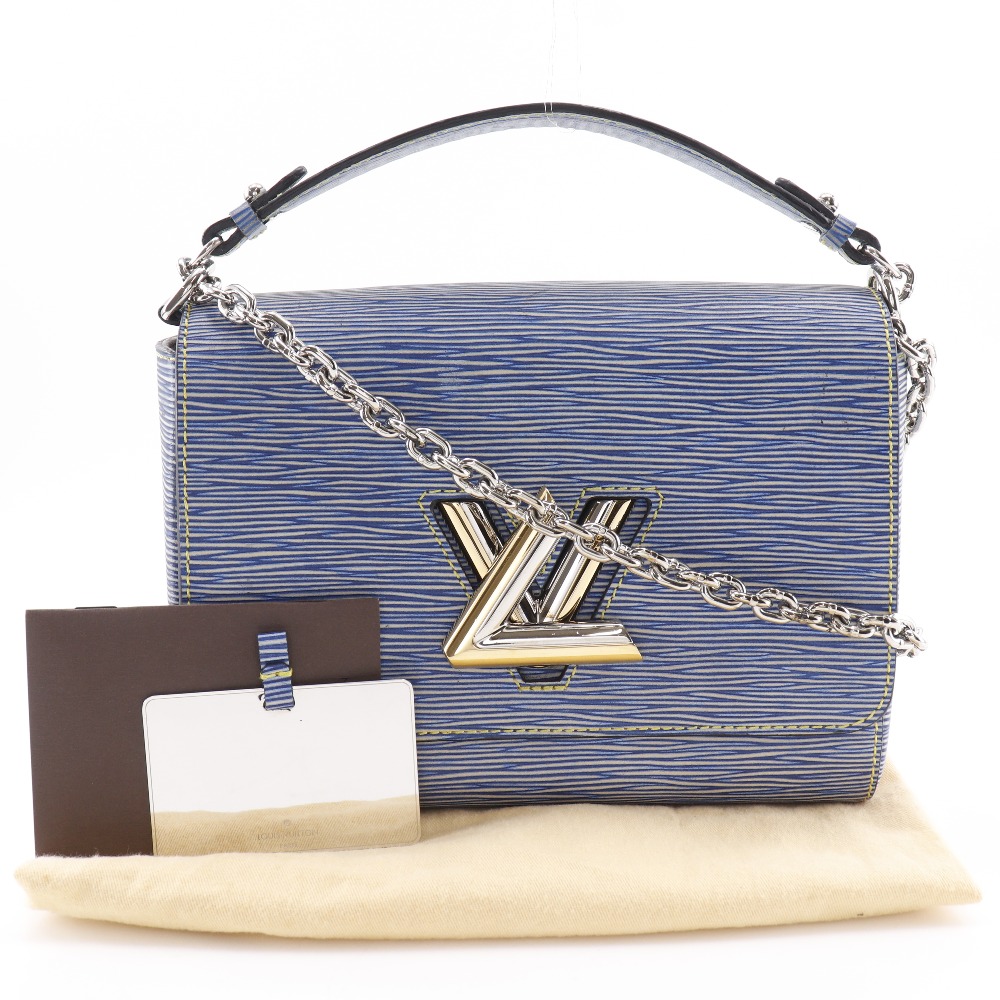 LOUIS VUITTON Twist MM Shoulder Bag M50271 Epi denim Epi Leather