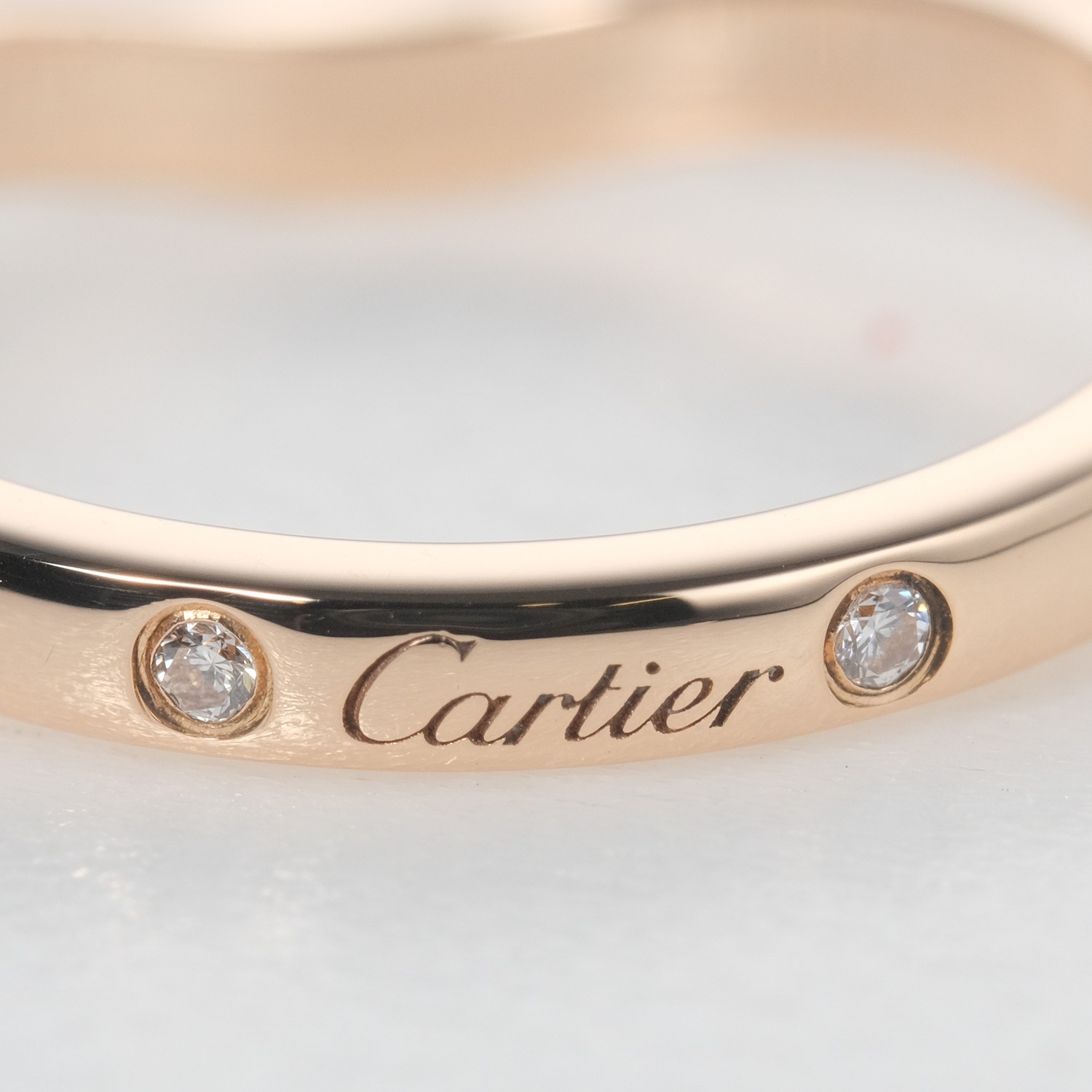 CARTIER】カルティエ バレリーナ カーブ 3P K18ピンクゴールド×ダイヤモンド 5号 レディース リング・指輪【中古】｜CARTIER ｜店舗買取｜アクセサリー＞リング｜USEDのアパレル通販サイト - SMASELL（スマセル）