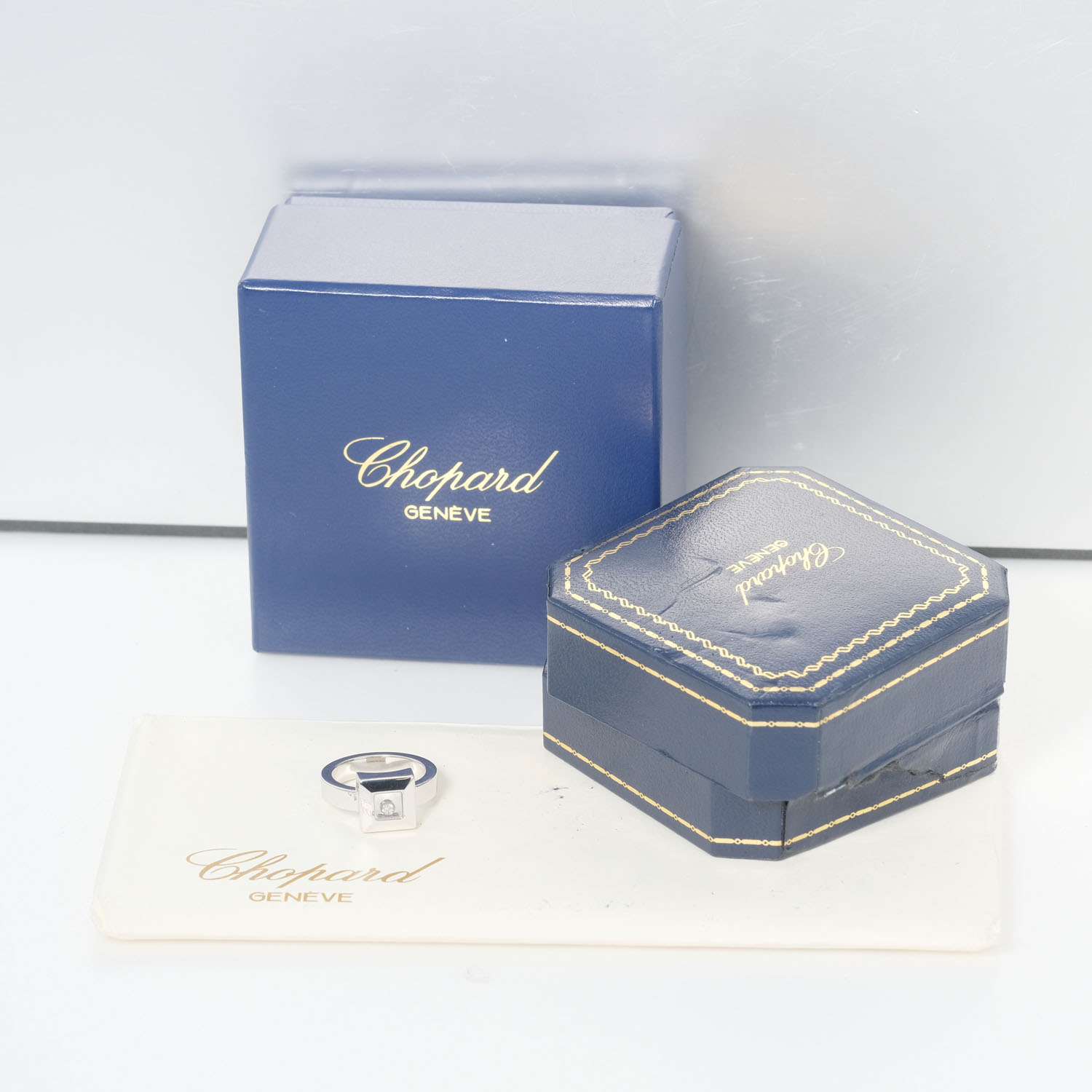 Chopard】ショパール ハッピーダイヤモンド スクエア 1P 82/2938-20