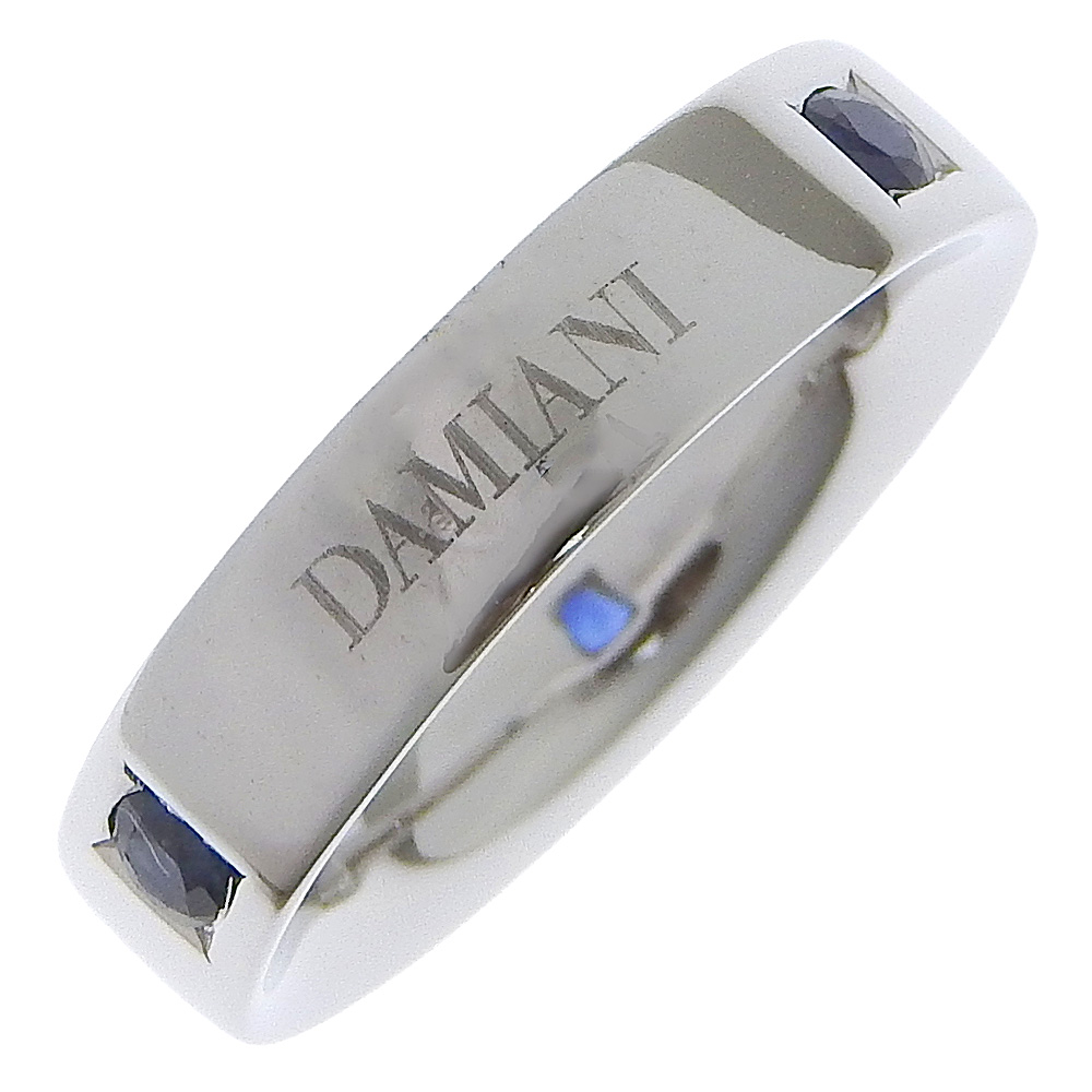 Damiani】ダミアーニ K18ホワイトゴールド×ダイヤモンド×サファイア 9