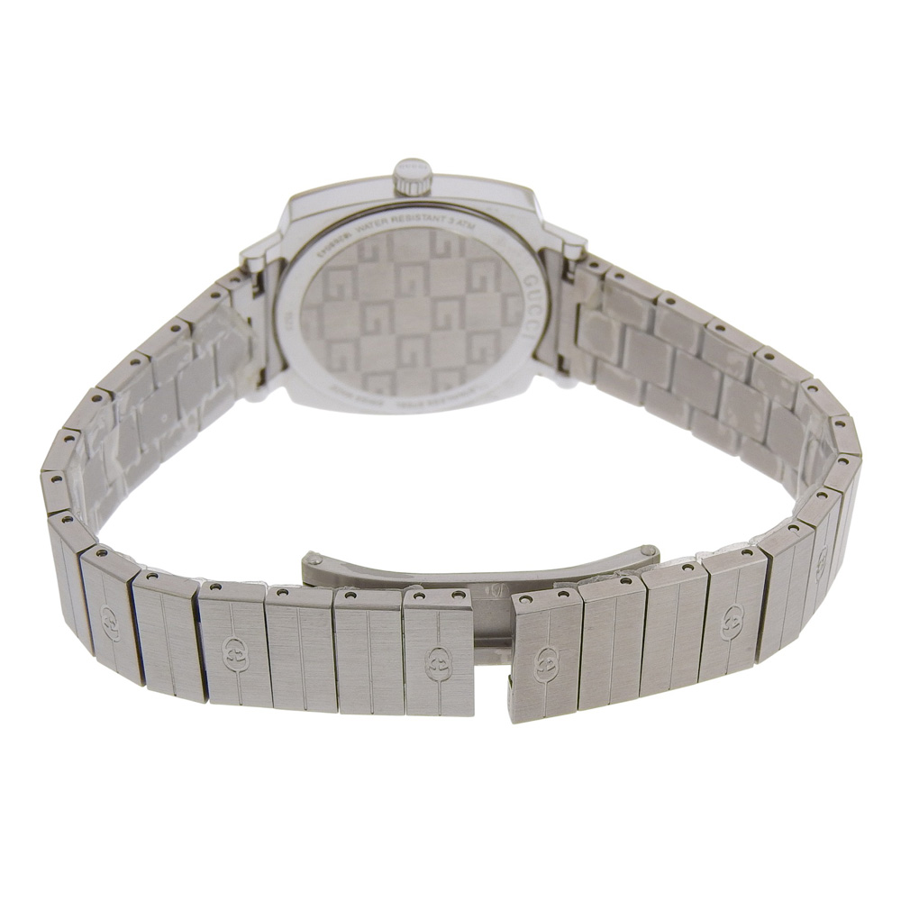 GUCCI grip Watches 157.5/YA157501 WhiteDial Stainless Steel  display picture 2