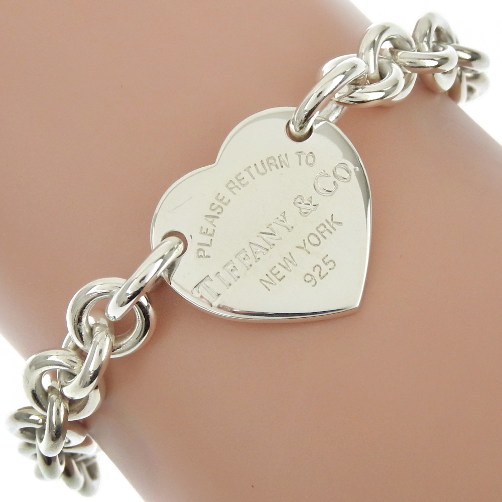 [USED/]TIFFANY&Co. ティファニー ブレスレット リターントゥ ハート  シルバー925  tdc-000478-4d