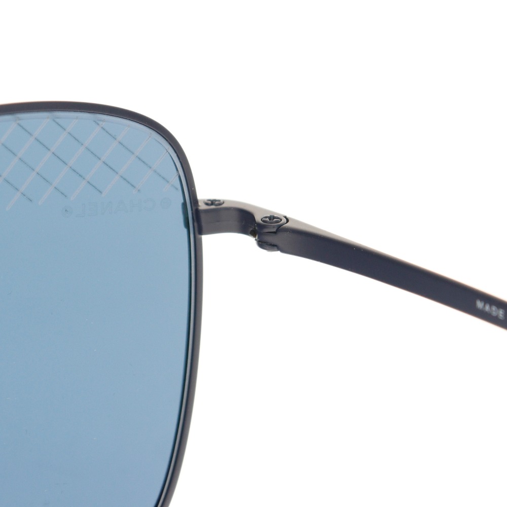 CHANEL sunglasses 4256 black metallic/plastic unisex | eBay