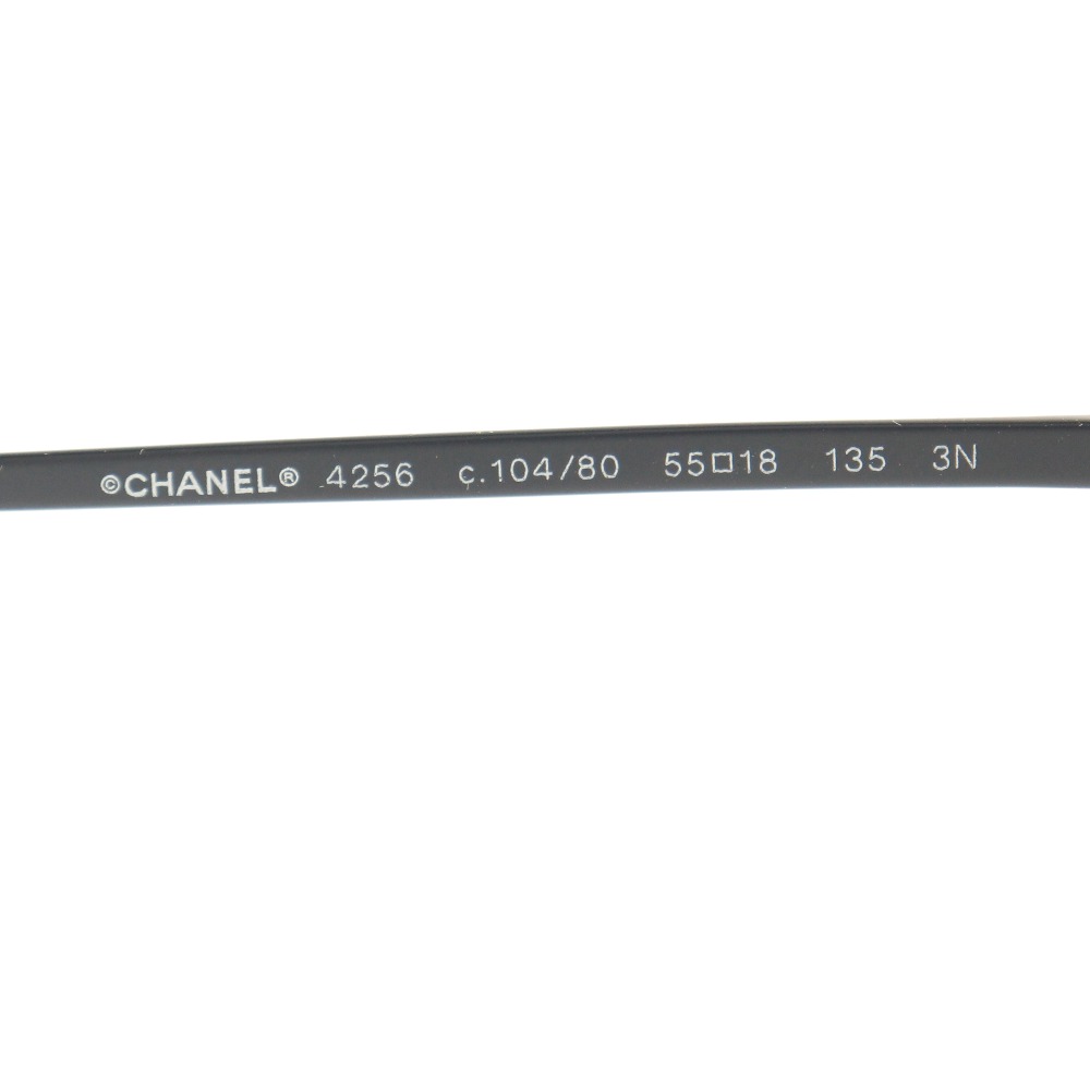 CHANEL sunglasses 4256 black metallic/plastic unisex | eBay display picture 2