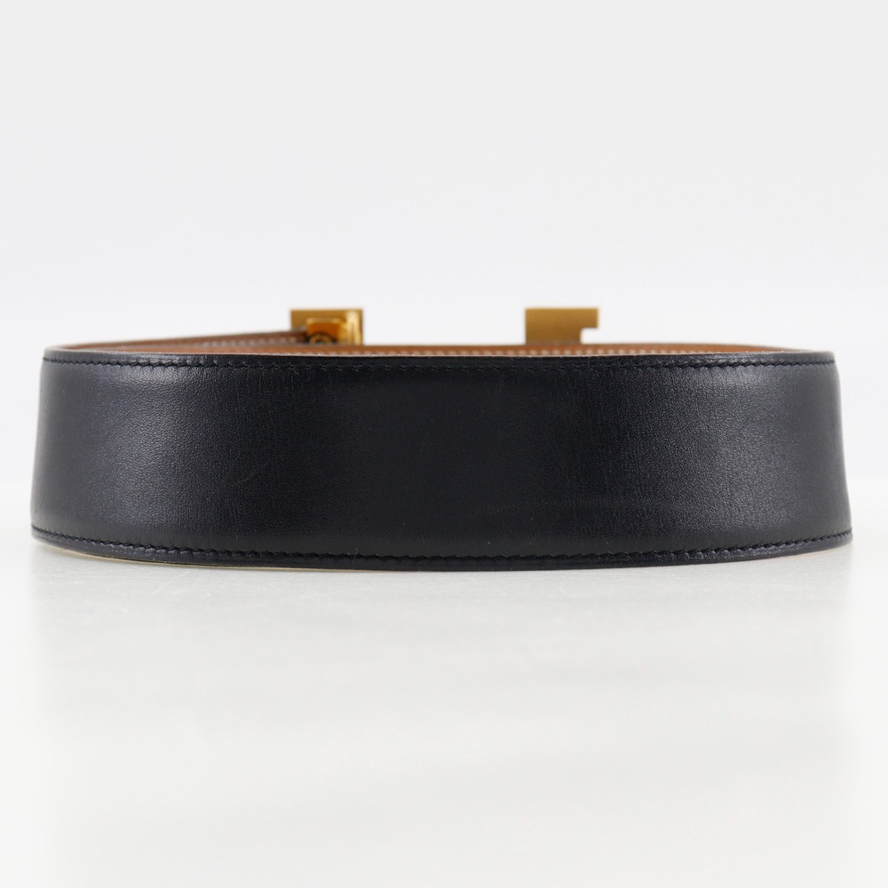 HERMES H belt belt Calfskin unisex | eBay