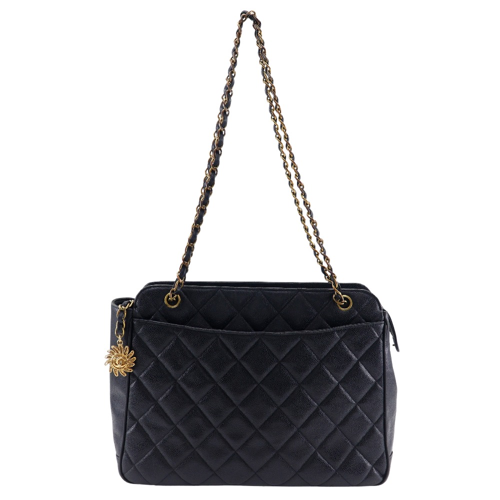 CHANEL ChainShoulder Shoulder Bag black Women