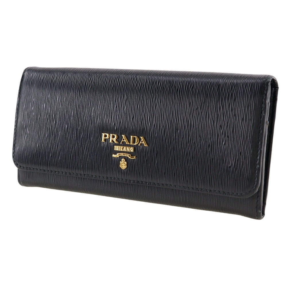 PRADA】プラダ 1MH132 サフィアーノ NERO 黒 レディース 長財布【中古】｜PRADA｜店舗買取｜財布/小物＞財布｜USEDのアパレル通販サイト  - SMASELL（スマセル）