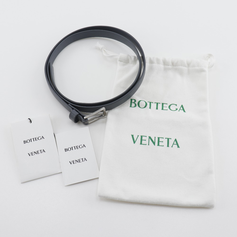 BOTTEGAVENETA belt Blue gray Calfskin mens | eBay display picture 1