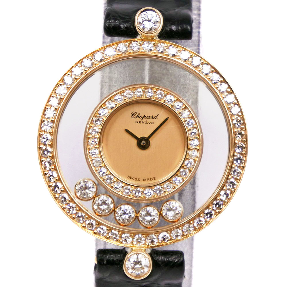 chopard クロコダイル ハッピーダイヤ - 腕時計(アナログ)