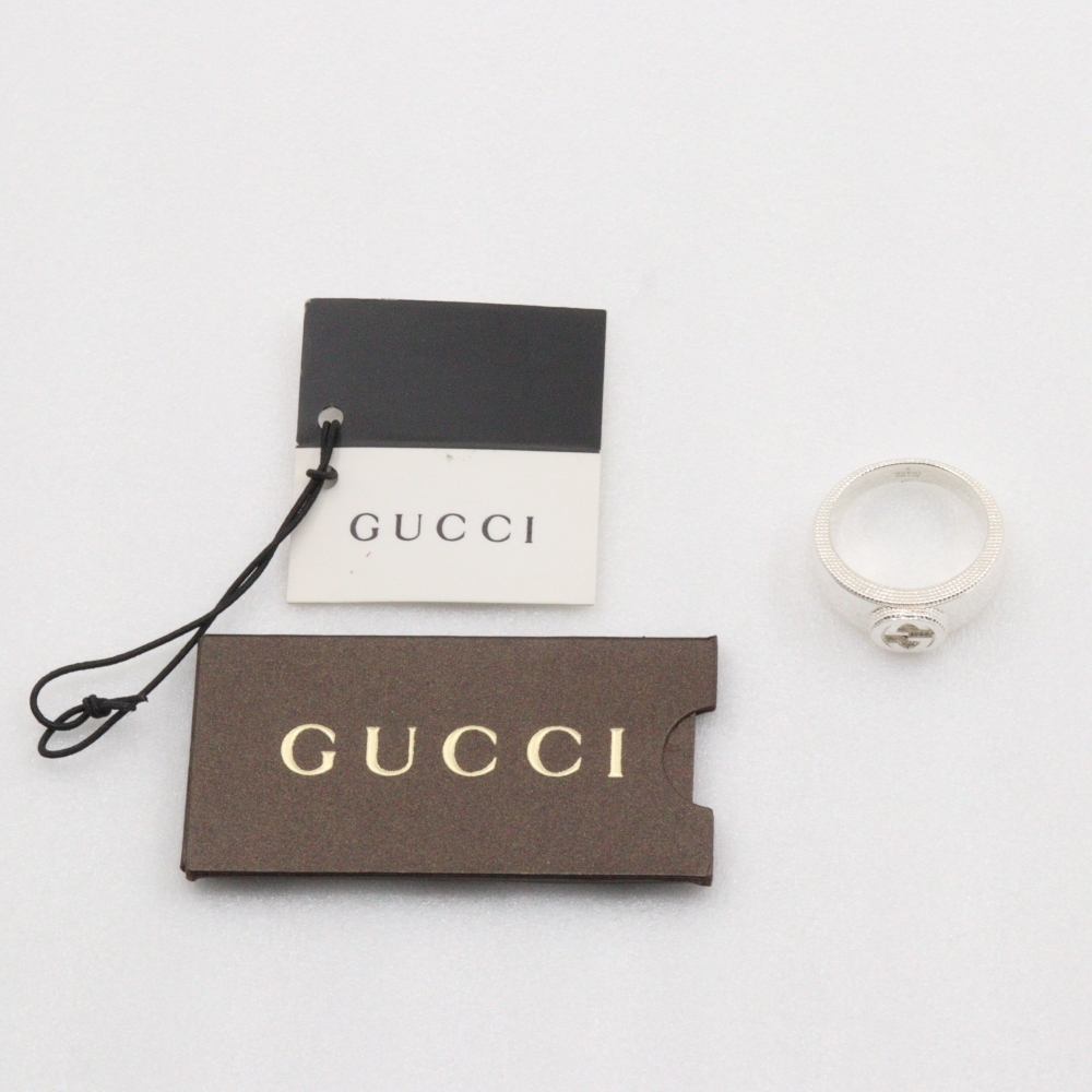 GUCCI】グッチ インターロッキングG シルバー925 17号 メンズ リング・指輪【中古】｜GUCCI｜店舗買取｜アクセサリー＞リング｜USEDのアパレル通販サイト  - SMASELL（スマセル）