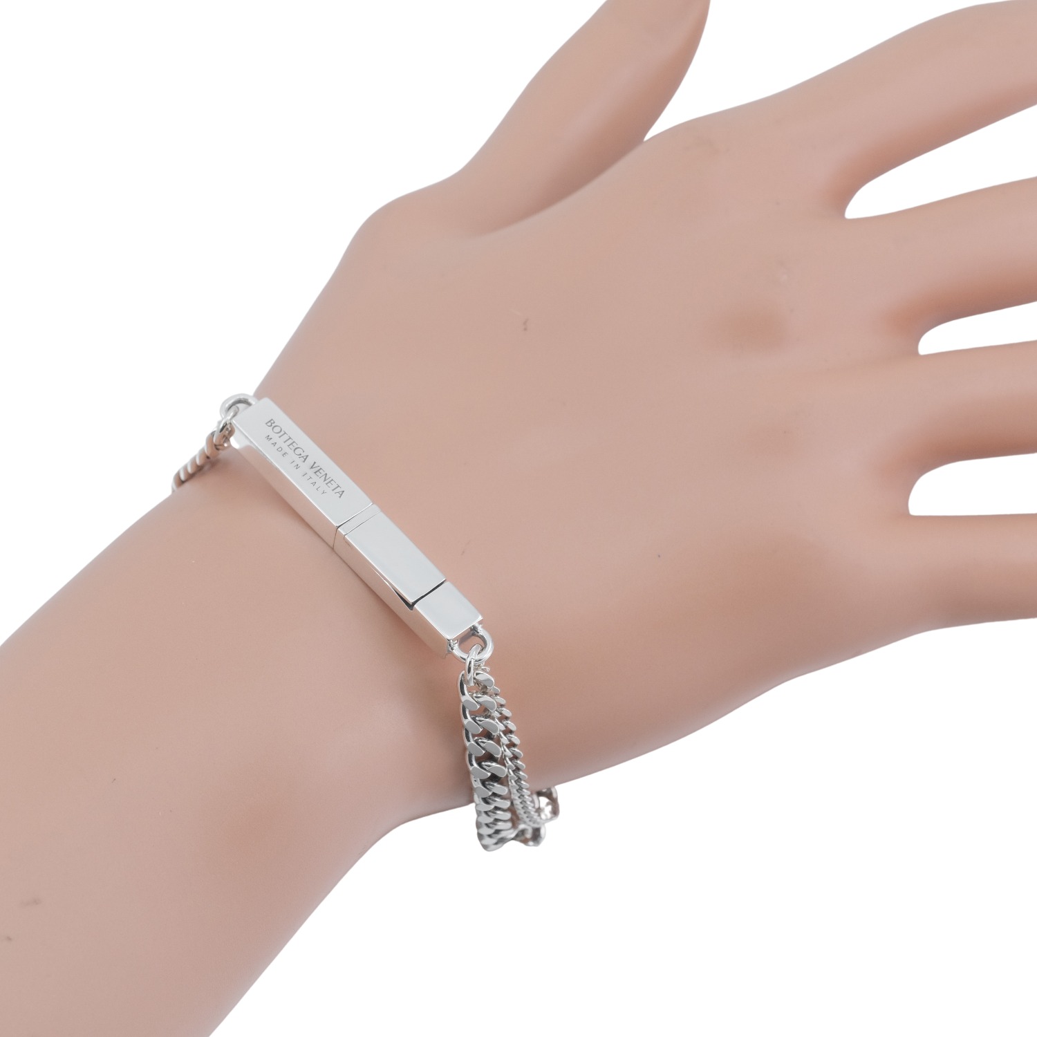 BOTTEGA VENETA シルバー 925 バングル ブレスレット BOTTEGA VENETA