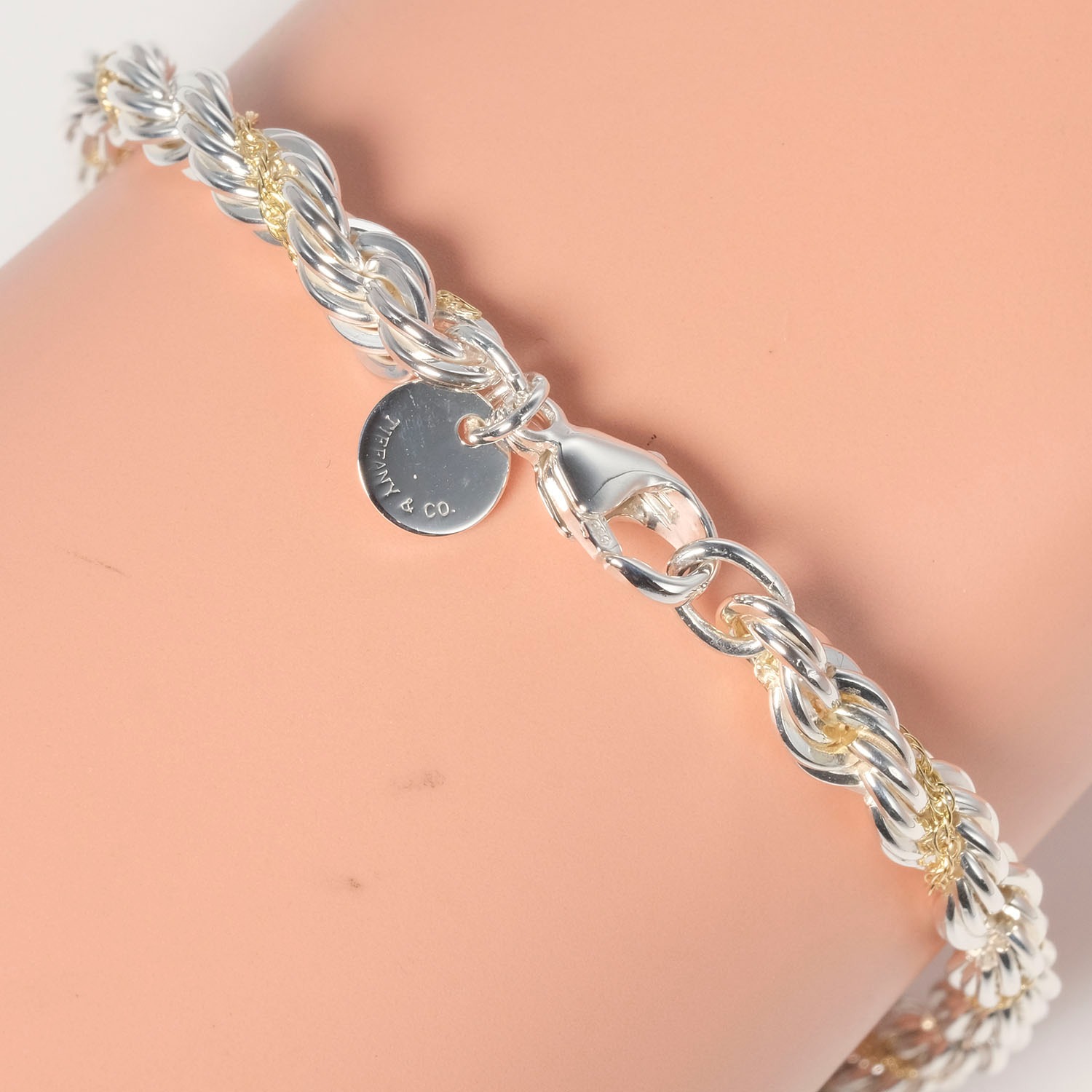 TIFFANY&Co.】ティファニー ツイスト ヴィンテージ シルバー925×K18 