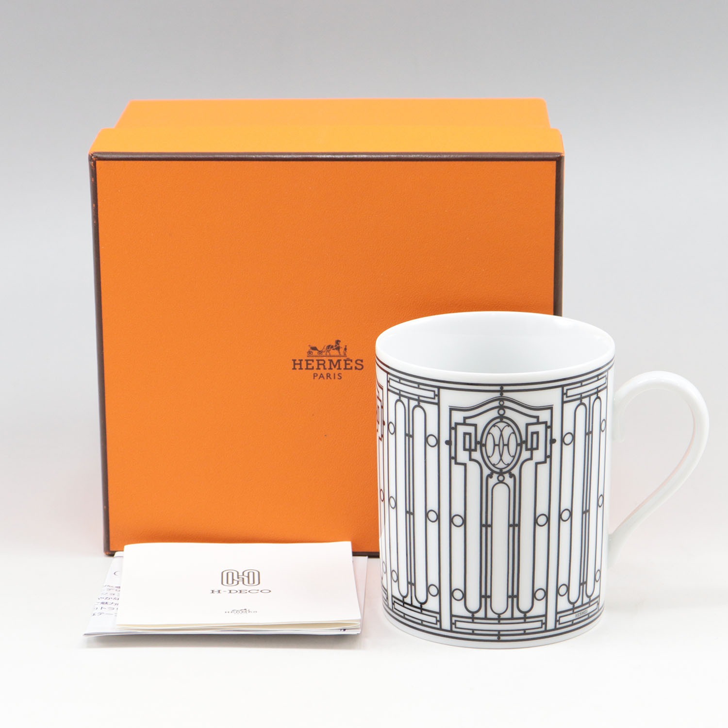 HERMES】エルメス Hデコ マグカップ ポーセリン _ 食器 | www.nov-ita.fr