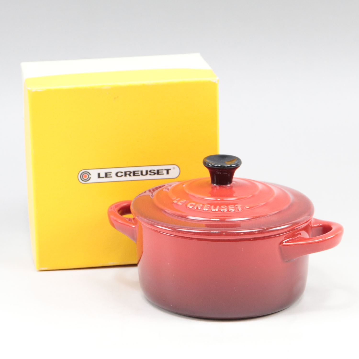 【LE CREUSET】ル・クルーゼ ミニココット 10cm チェリーレッド