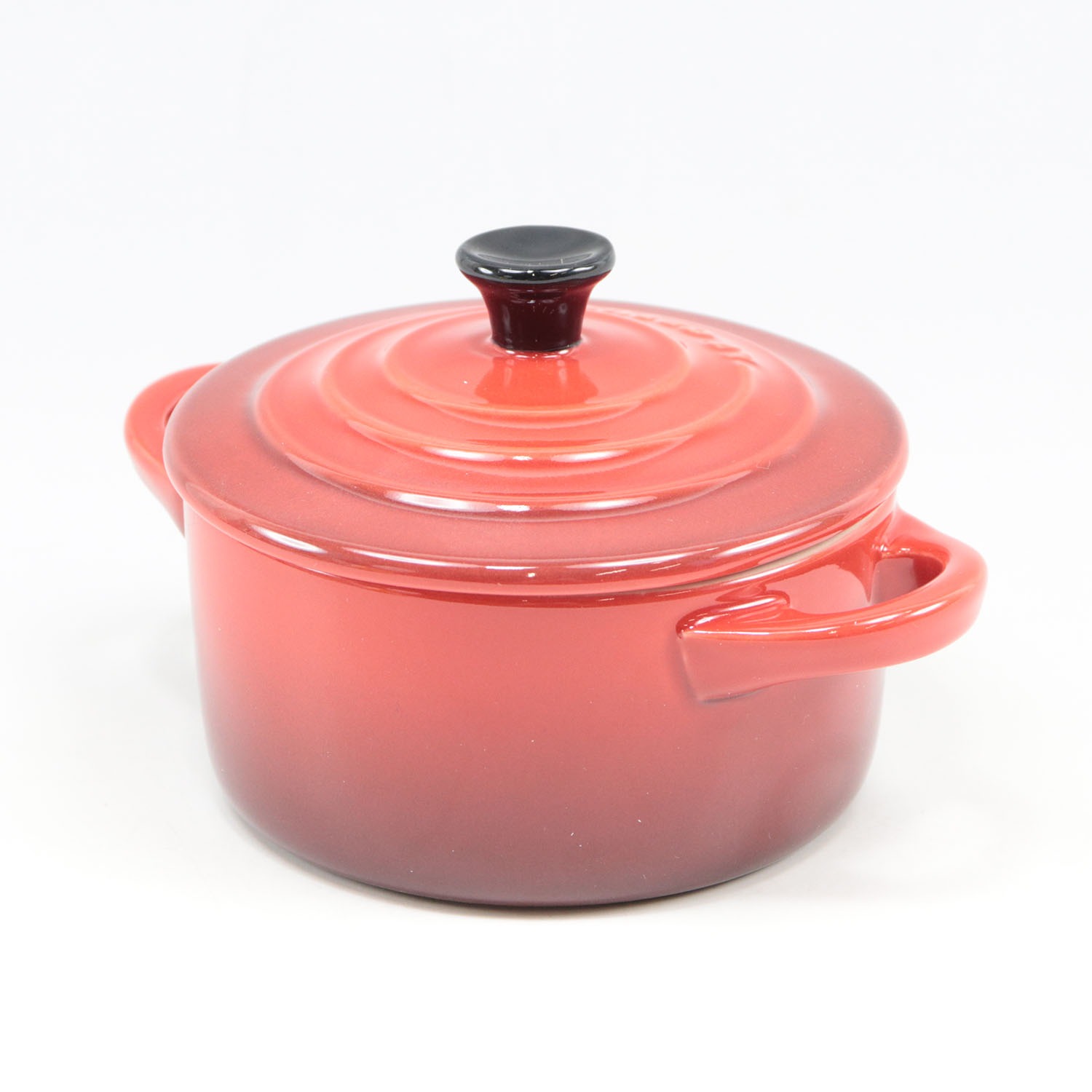 LE CREUSET】ル・クルーゼ ミニココット 10cm チェリーレッド _