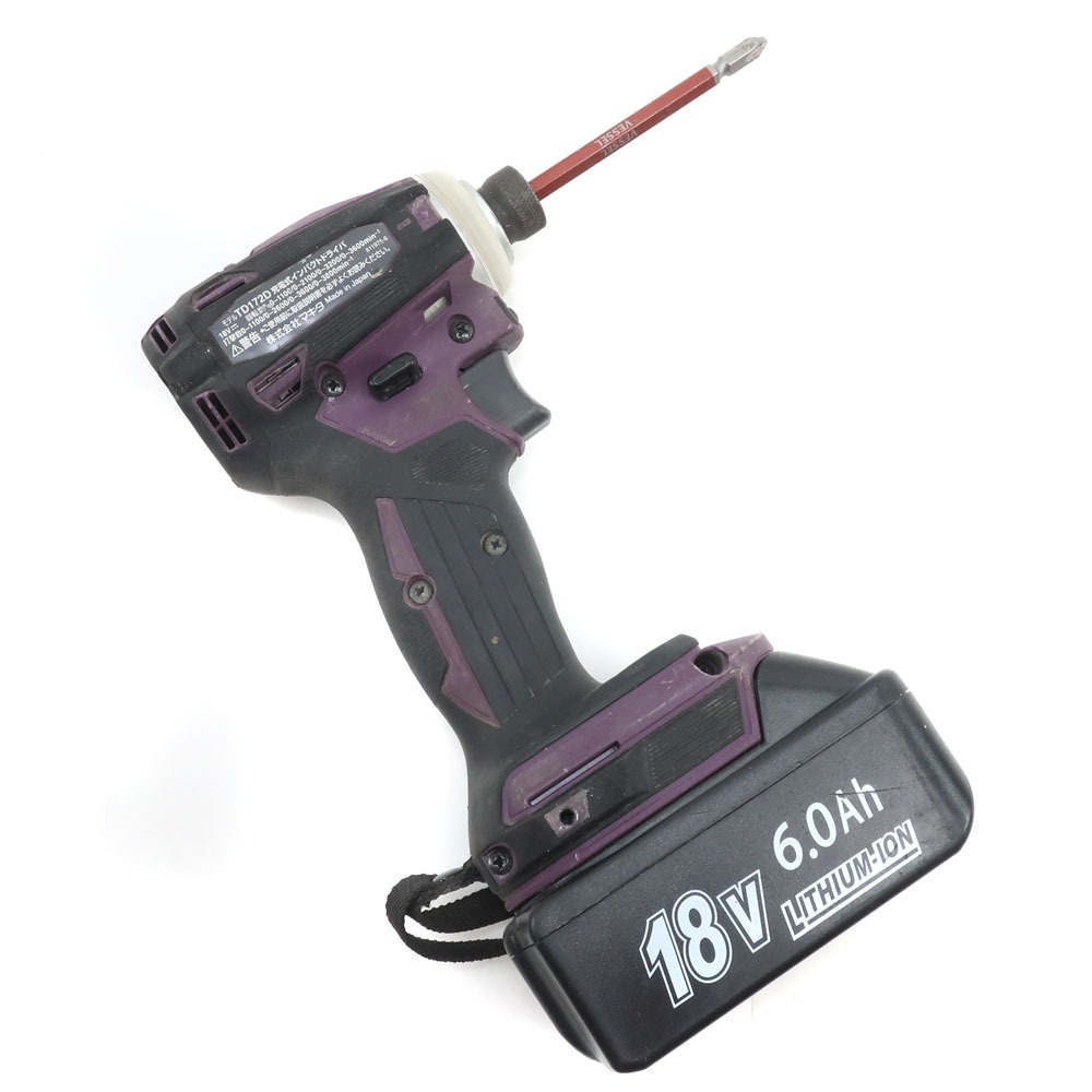 マキタ TD172Dインパクトドライバ-18V 6.0Ahバッテリー2個セット