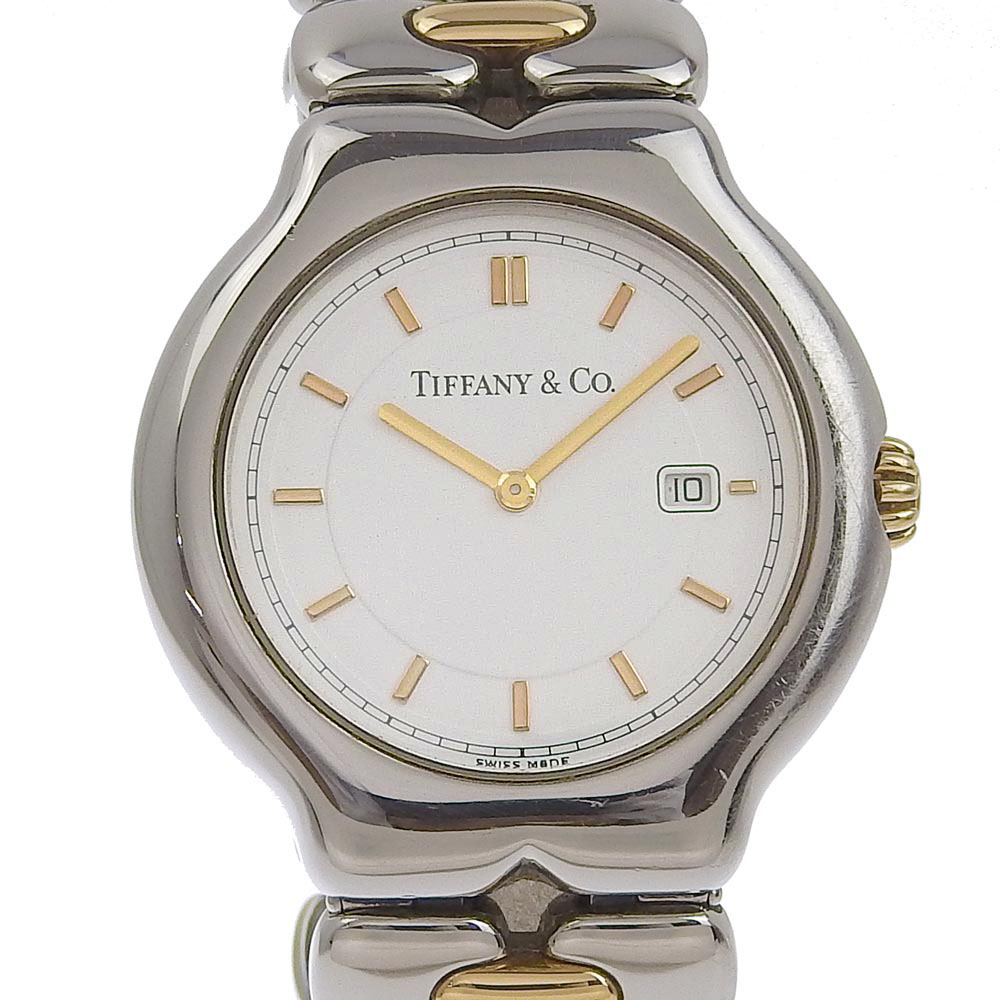 Tiffany & Co. Tesoro メンズ 時計 シルバー・ゴールド