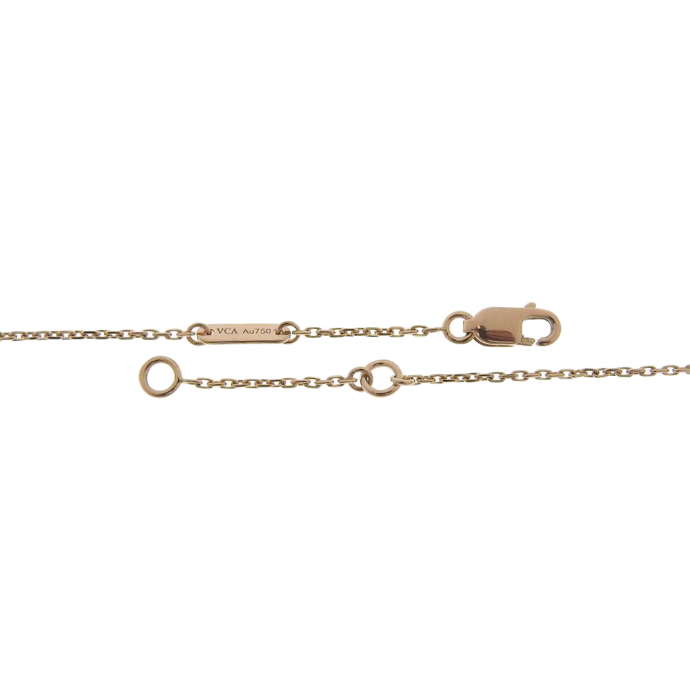 Van Cleef & Arpels Sweet Alhambra Necklace K18 Pink Gold