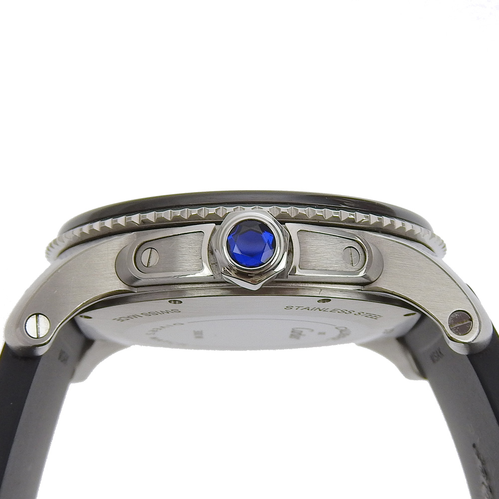 CARTIER Caliber diver Watches W7100056 blackDial Stainless Steel