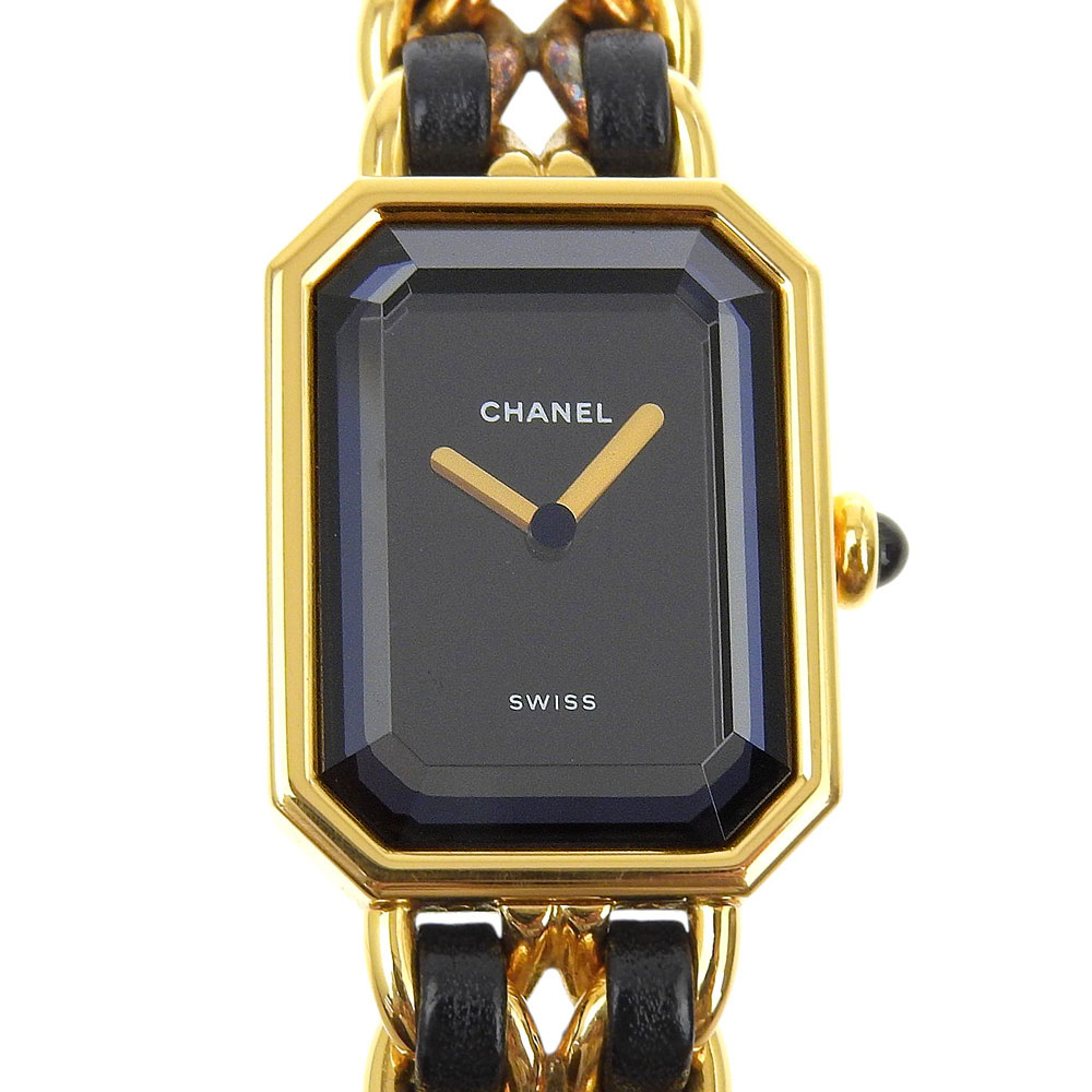 CHANEL Premiere S Watches H0001 blackDial Plated Gold  display picture 1