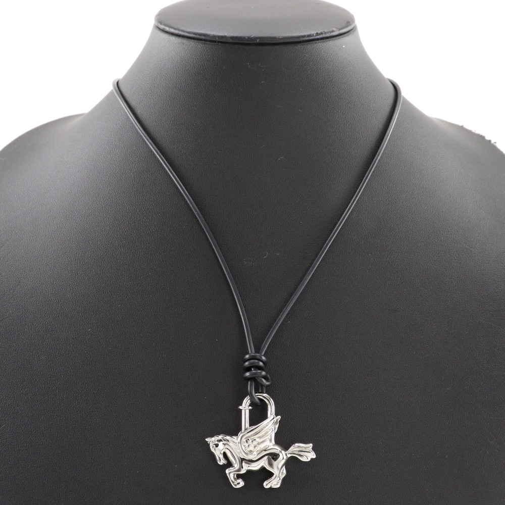 HERMES エルメス 】シフレ ホイッスル 犬笛 笛 ネックレス ペンダント 
