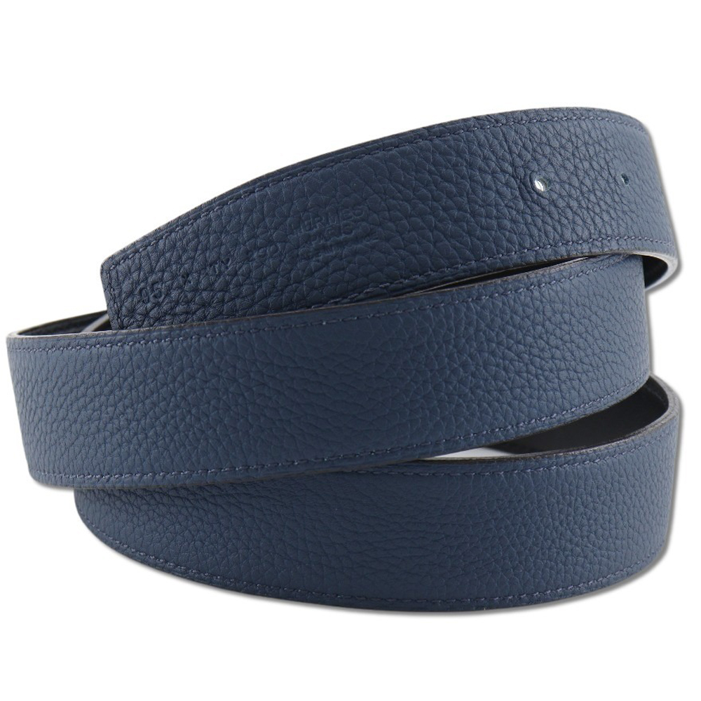 HERMES レザーベルト 青(ベルトバックル 《ヨッティング HERMES レザーベルト 青(ベルトバックル 《ヨッティング