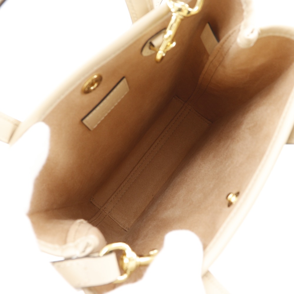 GUCCI Super mini bag Handbag 790133 2WAYShoulder Jumbo GG beige