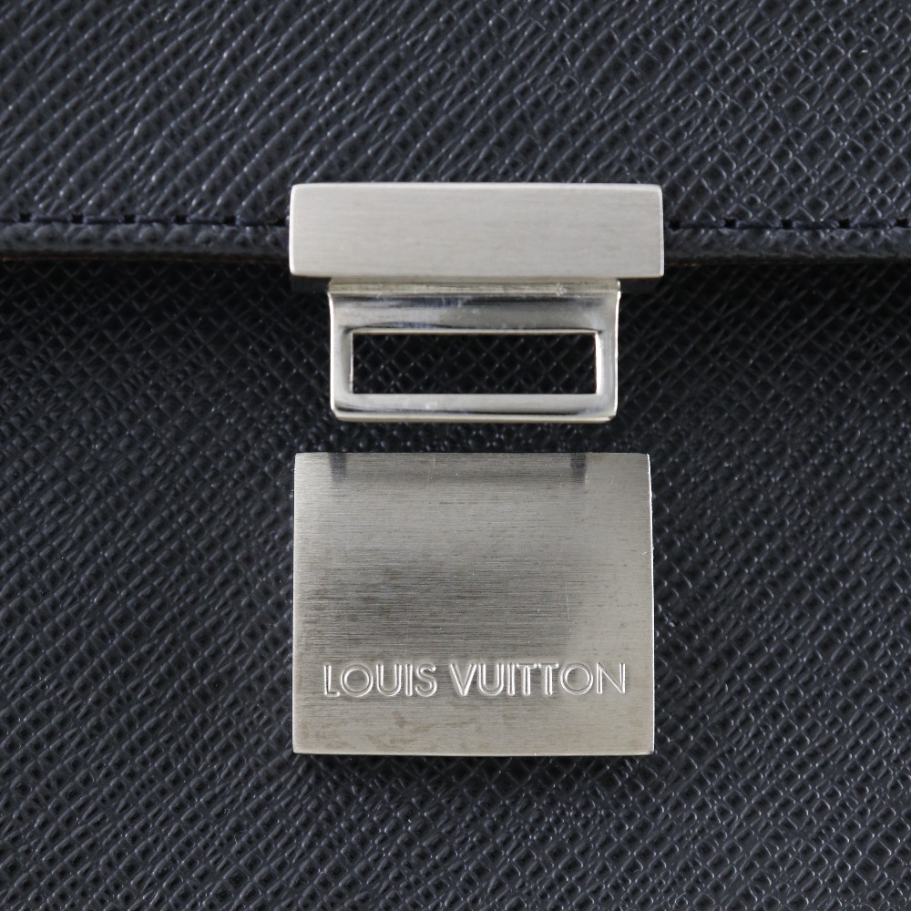 【LOUIS VUITTON】ルイ・ヴィトン アンガラ タイガ アルドワーズ 黒 MB0072 メンズ ビジネスバッグ-