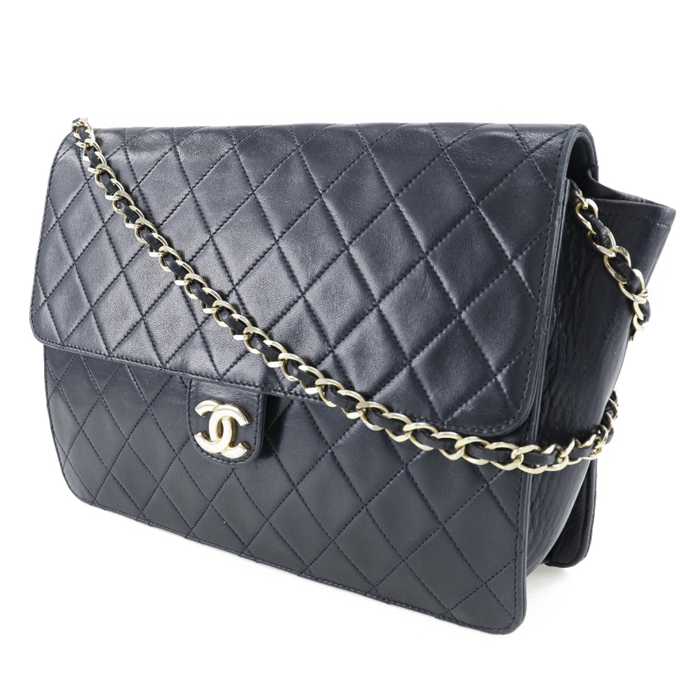 CHANEL】シャネル チェーンショルダー ココマーク マトラッセ ...