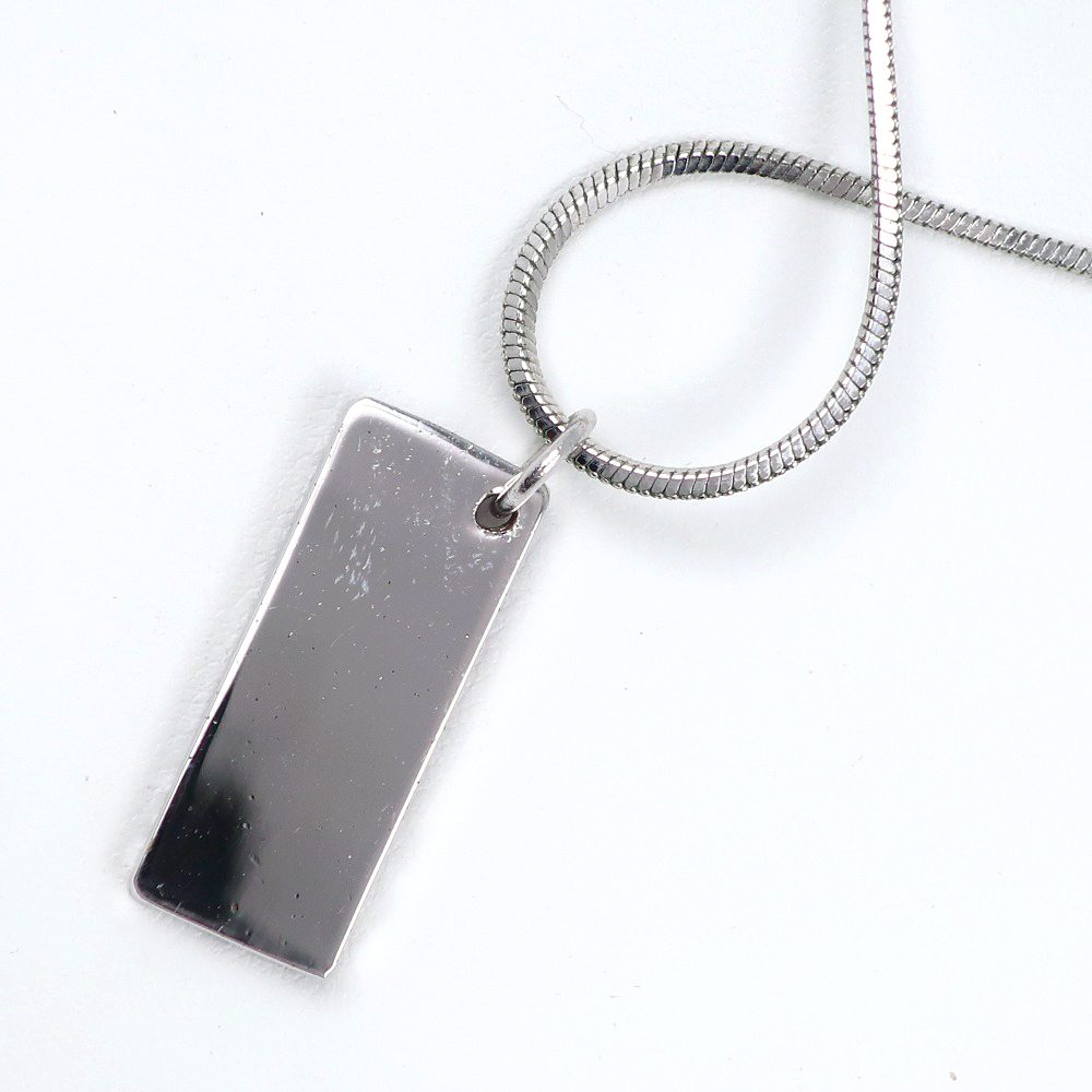 Dior Trotter Necklace Number 2 wine-red/Silver metallic