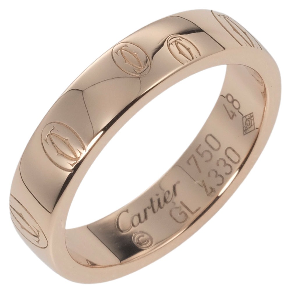 カルティエ CARTIER リング・指輪 8号 K18ピンクゴールド ダイヤモンド