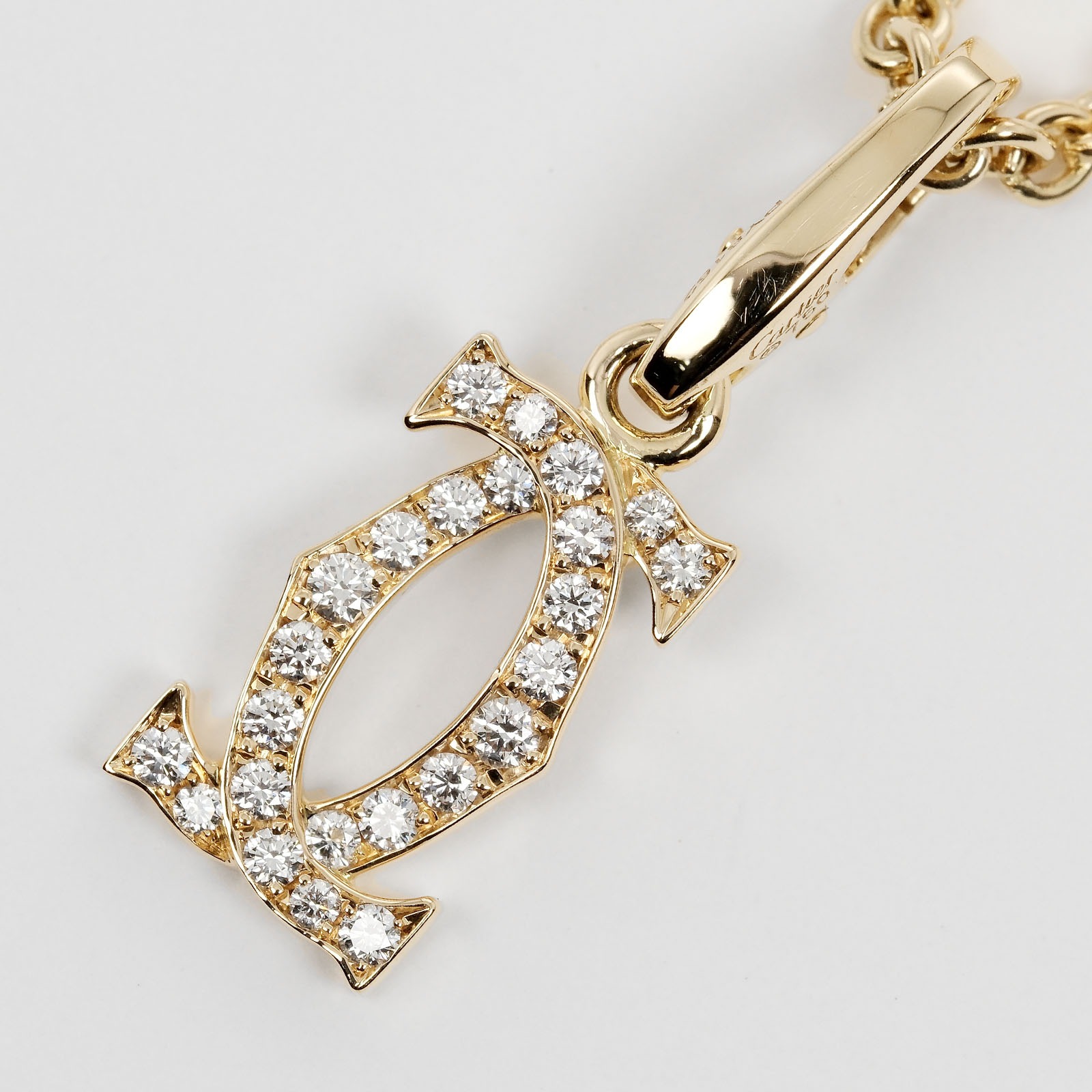 Cartier　(K18)　2Cチャーム Cartier (K18) 2Cチャーム - メルカリ