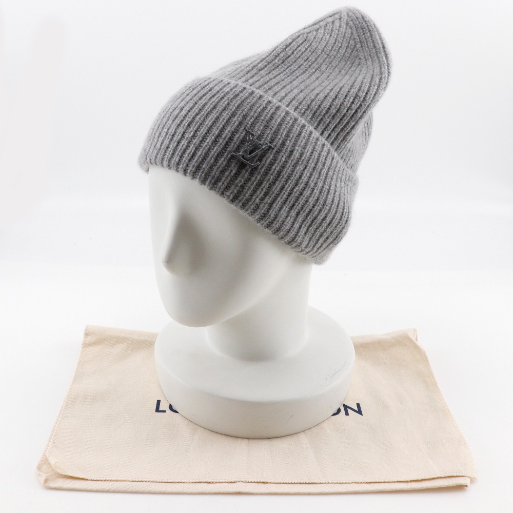 LOUIS VUITTON Beanie LV Ahead 1.1 hat MP3248 Knit cap Gris