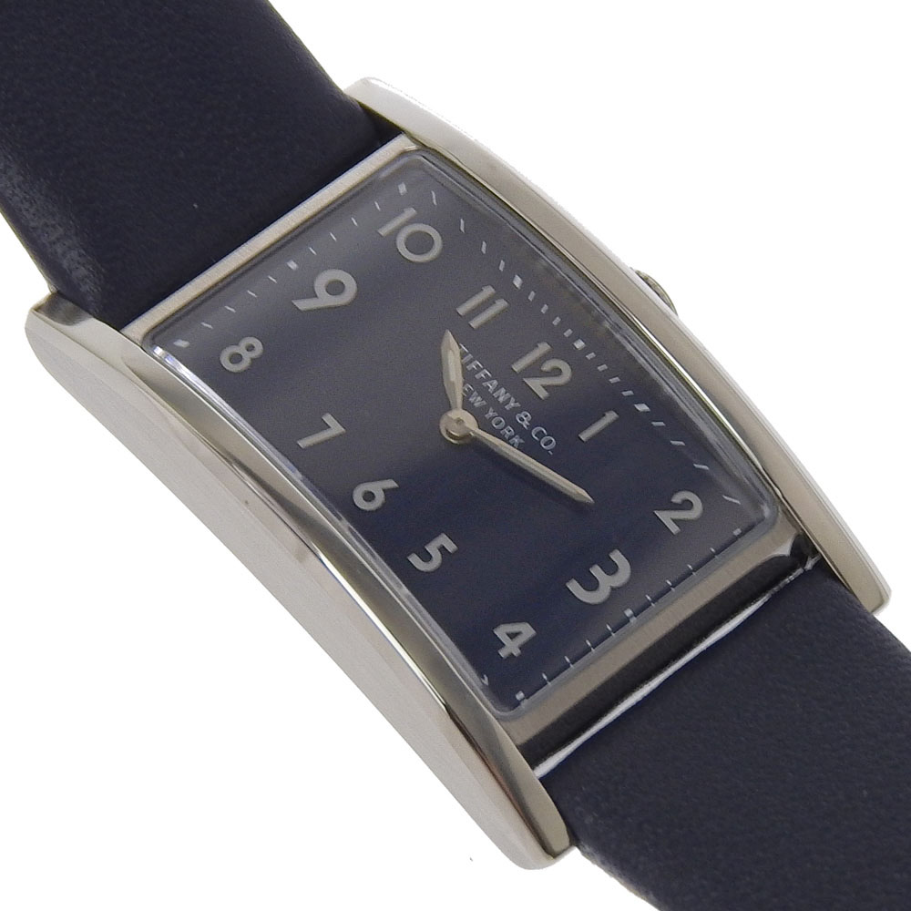 TIFFANY&Co. East West Watches grayDial Stainless Steel  display picture 3