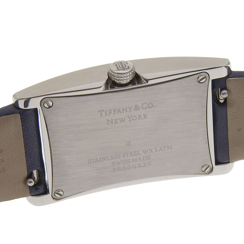 TIFFANY&Co. East West Watches grayDial Stainless Steel 