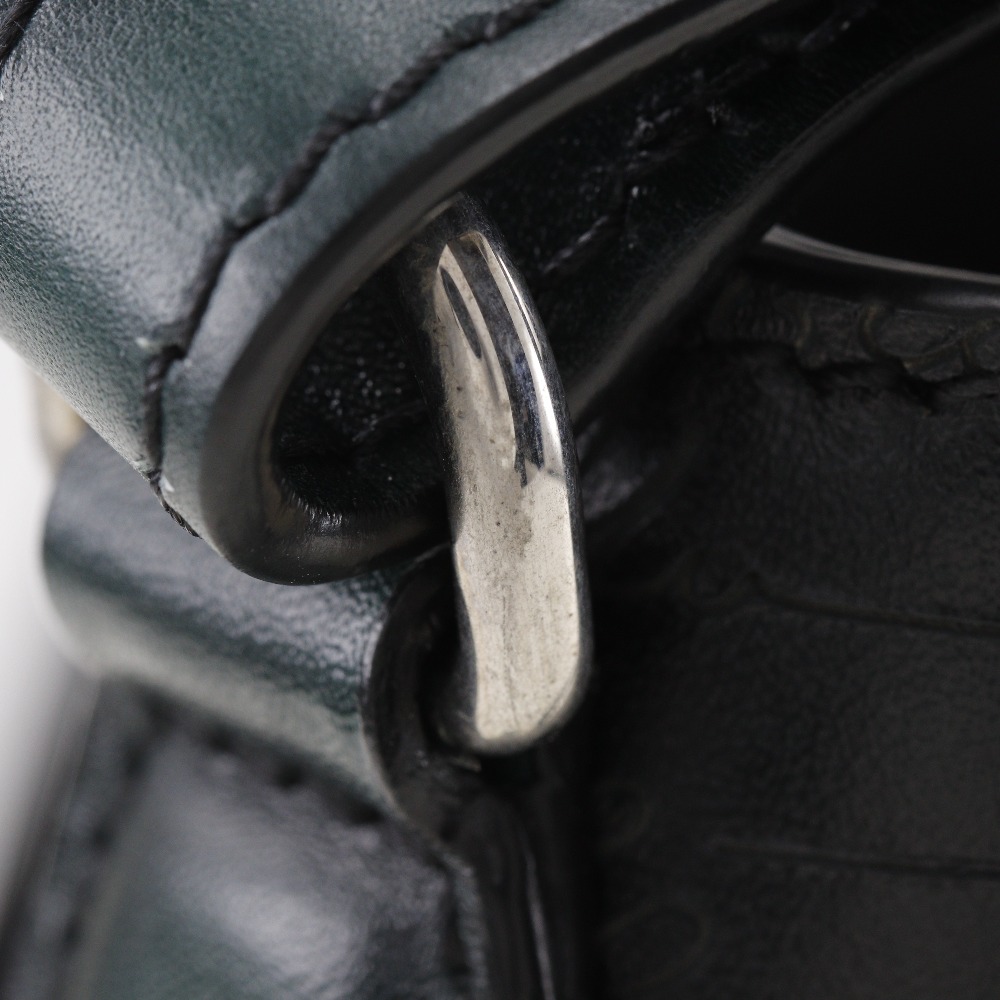 Berluti ベルルッティストール【黒×緑】 逃がそ Berluti ベルルッティストール【黒×緑】 逃がそ