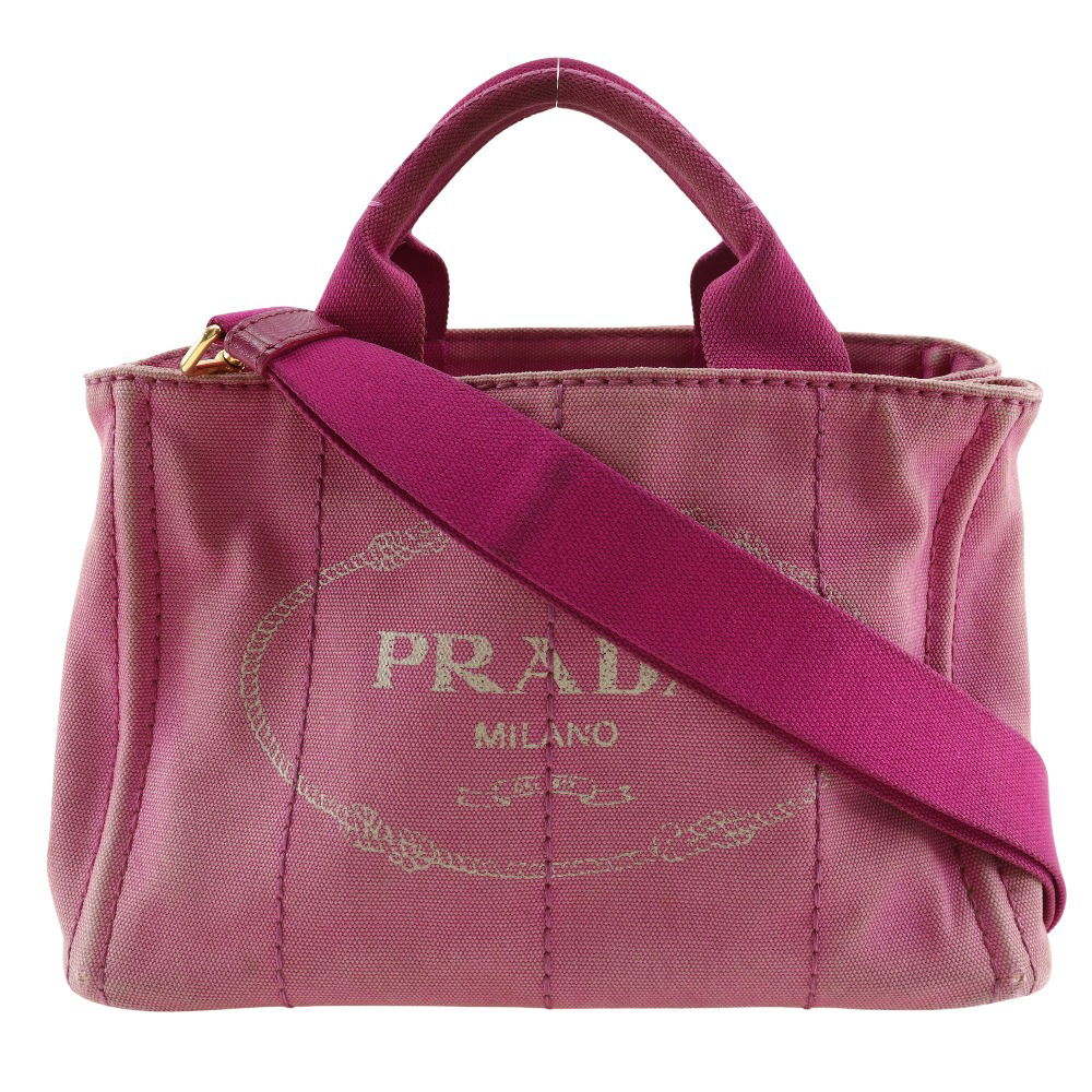 PRADA】プラダ カナパ ミニ 2WAYショルダー キャンバス ピンク レディース ハンドバッグ【中古】｜PRADA｜店舗買取｜バッグ＞ハンドバッグ｜USEDのアパレル通販サイト  - SMASELL（スマセル）