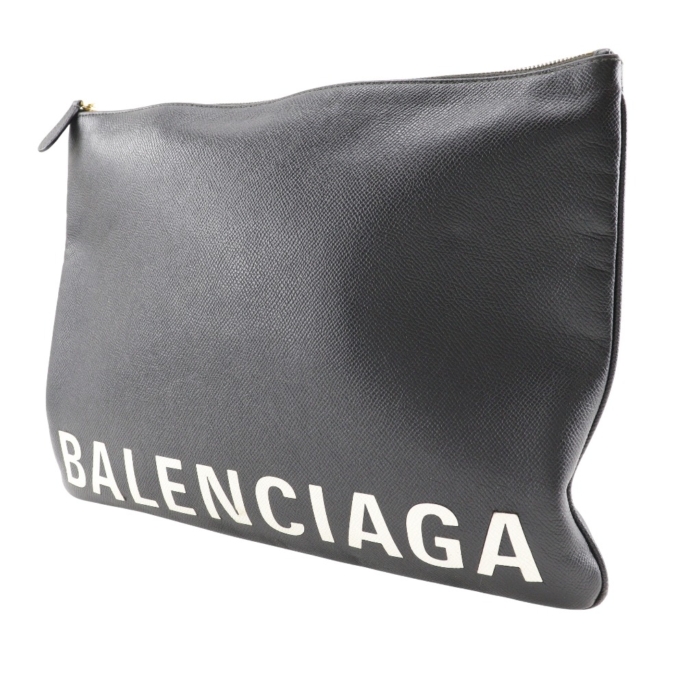 BALENCIAGA】バレンシアガ ロゴ レザー 黒 ユニセックス クラッチバッグ【中古】｜BALENCIAGA｜店舗買取｜バッグ＞その他バッグ｜USEDのアパレル通販サイト  - SMASELL（スマセル）