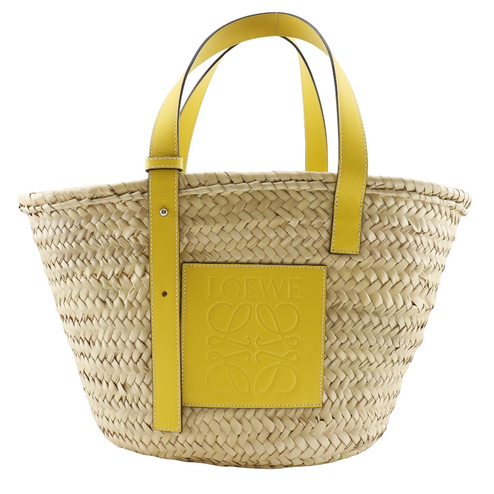 LOEWE ロエベ バスケット　カゴバッグ　2way デニムブルー美品 新品未使用LOEWE ロエベ バスケット カゴバッグ 2way デニムブルー