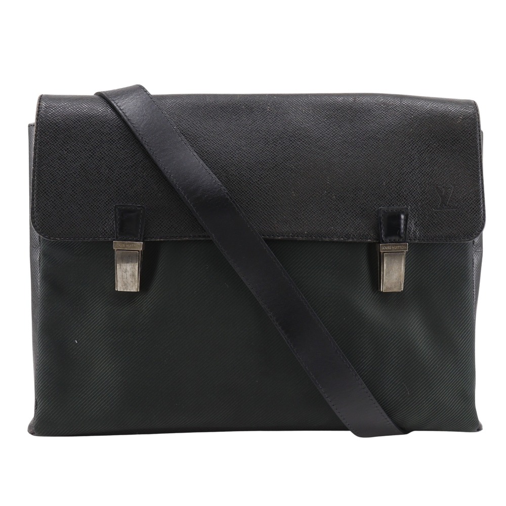 ルイヴィトン　タイガ　サラトヴGM　M30882　LV　アルドワーズ LOUIS VUITTON Saratov GM Shoulder Bag M30882 Noir black Taiga mens