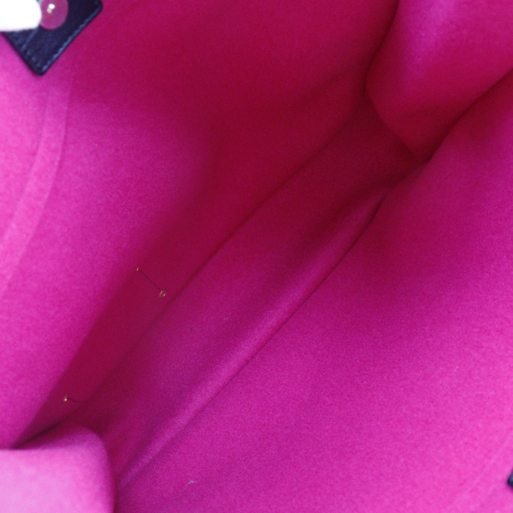 【SAINT LAURENT】サンローラン フェルト×レザー ピンク レディース トートバッグ