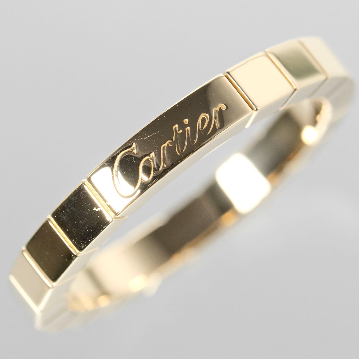 CARTIER】カルティエ ラニエール 6.57g K18イエローゴールド 17.5号