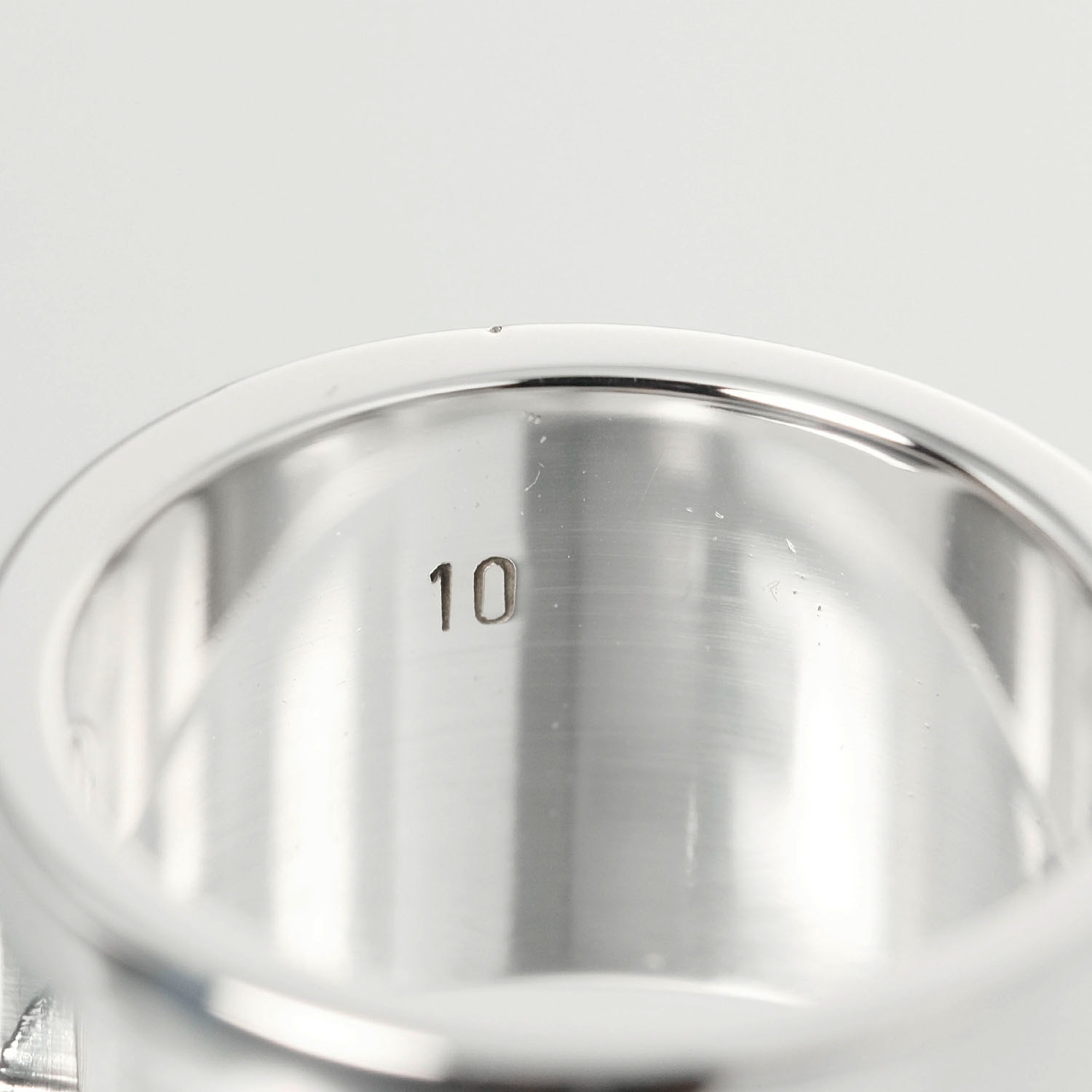 GUCCI G logo branded G Ring Silver925 #5.1(US Size) 10.06g